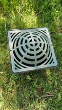 DURA 12" Atrium Grate - Green, 120-A. Universal, Replace NDS, Rain Bird, Tempo. 