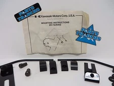 NOS Kawasaki ZR Fairing Windshield Mounting Kit Includes Hardware & Instructions
