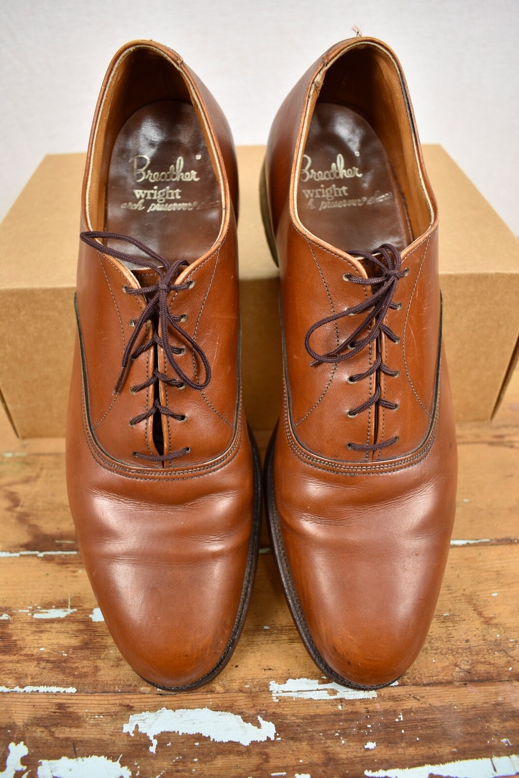 E.T. Wright Breather Wright Brown Plain Toe Full … - image 4