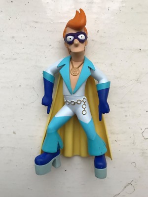 TOYNAMI FUTURAMA Basic Serie Captain Yesterday Fry Actionfigur Cartoon FOX