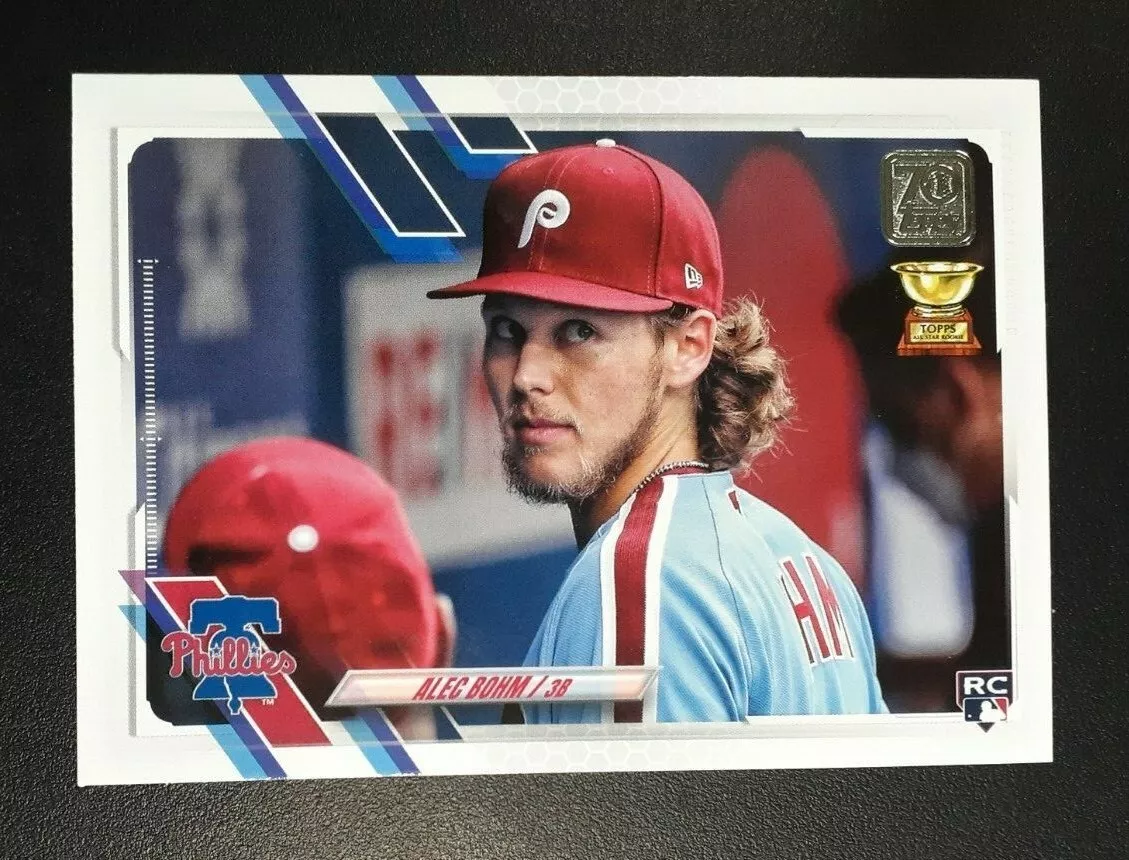 2021 Topps #277 SP Image Variation - ALEC BOHM Rookie Card - Mint