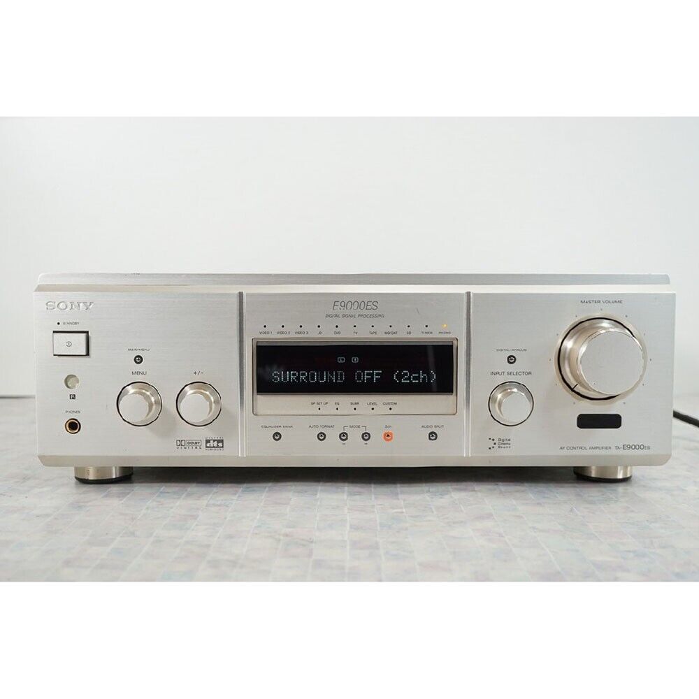 TA-E9000ES導入!SONYの最上位AVプリアンプ - アンプ TA-E9000ES導入!SONYの最上位AVプリアンプ - アンプ