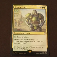 Almost Perfect 90 MTG Fallout (PIP) Rare NM