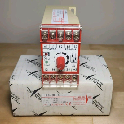 Riese RS-NR-4 Safety Relay 230VAC 10A Conductive Liquid Level Relay 1W/1S 2W