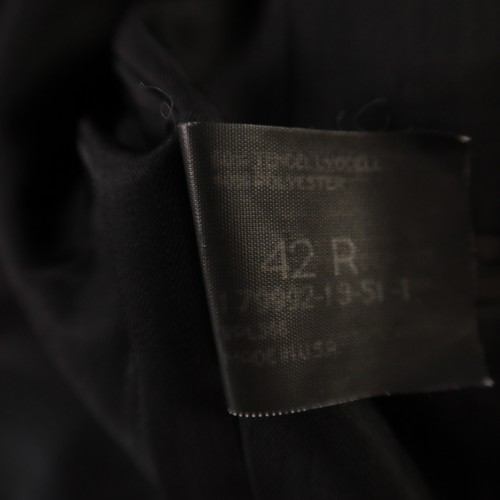 Haggar Jacket M Brown Gray Herringbone Lyocell Polyester Blazer Sport Coat 42R - Picture 9 of 17