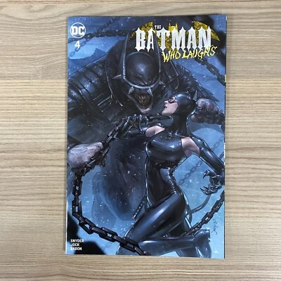 Le Batman Qui Rit Comic Book #4 DC COMICS 2019 Couverture Variante Super-Héros - Photo 1/2