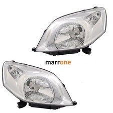 COPPIA KIT Faro Fanale ANTERIORE SX DX FIAT FIORINO/ QUBO / NEMO >08>COMBI CARGO