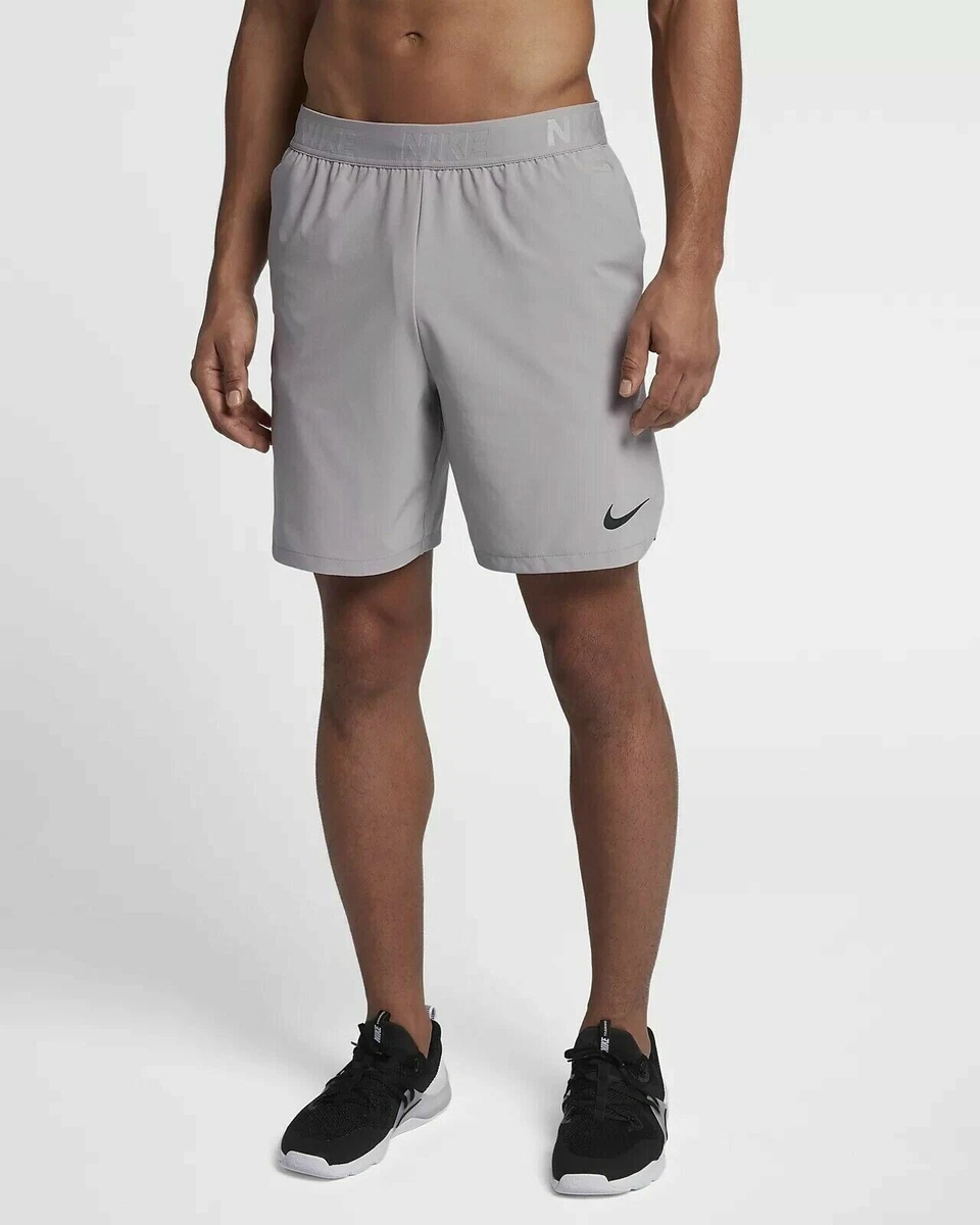 Nike Dri-Fit Men&#039;s Flex Max in Atmosphere Gray Size SMALL | eBay