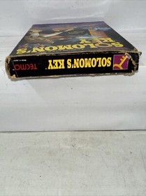 Nintendo NES Game Solomon&rsquo;s Key Cartridge, Box , Sleeve Tested Works