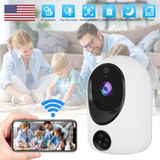2K HD 2.4G WiFi Wireless PIR Motion Night Vision Camcorder Home Security Cam 