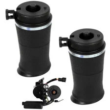 3X Rear Air Suspension Spring& Compressor For 98-02 Lincoln Navigator Expedition