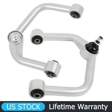 Suspension 2-4" Front Upper Control Arms For Ford F150 2004-2024 4WD Silver