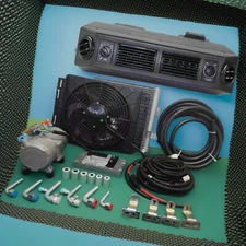 12V Cool&Heat Electric Universal Underdash Air Conditioner DC Auto Car A/C Kit