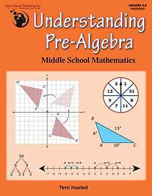 Understanding Pre-Algebra Workbook - - Paperback, by Terri Husted - Acceptable p