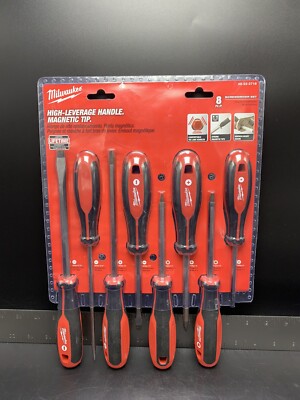 Milwaukee 48-22-2718 Magnetic Tips Screwdriver Set w/ ECX - 8pc | eBay