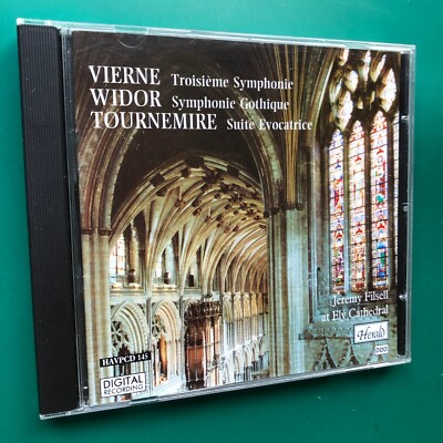 Jeremy Filsell AT ELY CATHEDRAL Organ Classical CD Vierne Widor Tournemire RARE