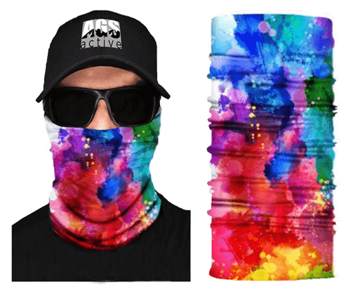 Face Mask Neck Gaiter Bandana Balaclava Headwear Scarf Washable Reusable Shield - Picture 36 of 36