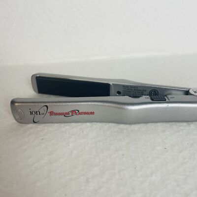 Ion Titanium Platinum Flat Iron Hair Straightener Tested Works