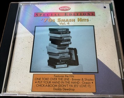 VA 70's Smash Hits Vol. 4: Rhino CD VG FREE SHIP