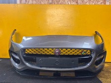 JAGUAR F-TYPE X152 R 2017-2020 Front Bumper Grey COMPLETE Genuine Facelift 1