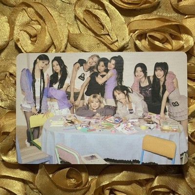 TWICE PINK STRATEGY KPOP Photo Girl Party Goddess Card Group Hangout