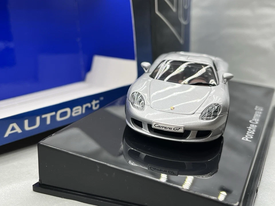 🇺🇦 1:43 AutoArt Porsche Carrera GT Silver 1/43 CarreraGT Fast&Furious Auto Art - Image 3 of 4