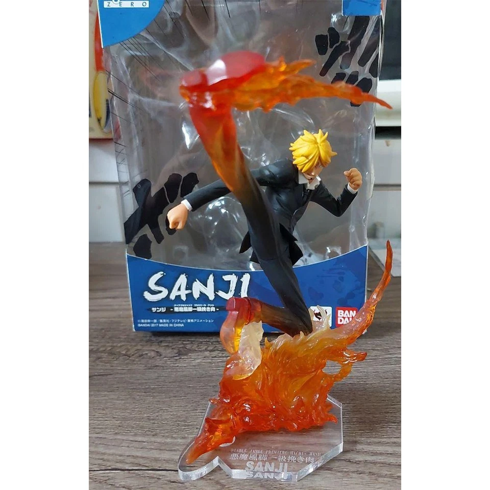 Figuarts ZERO ONE PIECE SANJI Diable Jambe Premier Hachis Figura Japón Muy Bueno - Imagen 3 de 4