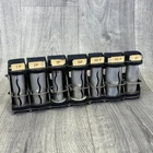 Vintage Coin Dispenser Holder Sporrong 7 Slot Metal UK Coins Bus Taxi Driver