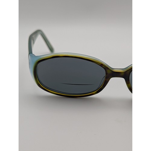 Kate Spade Penelope/S Tortoise Blue Oval Sunglasses Frames Only Vtg Y2K Italy - Picture 5 of 14