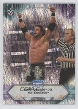 2021 Topps WWE SmackDown Silver Foilboard John Morrison def Kofi Kingston #8 1md