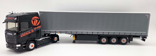 Eligor, Scania 500 S 4X2 Mit 3-Achsigem Planenauflieger – Douls Transport, 1/...-image