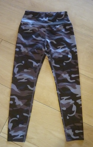 Damen Sport Leggings mit Rock Tights Laufhose Fitnesshose Gr. M