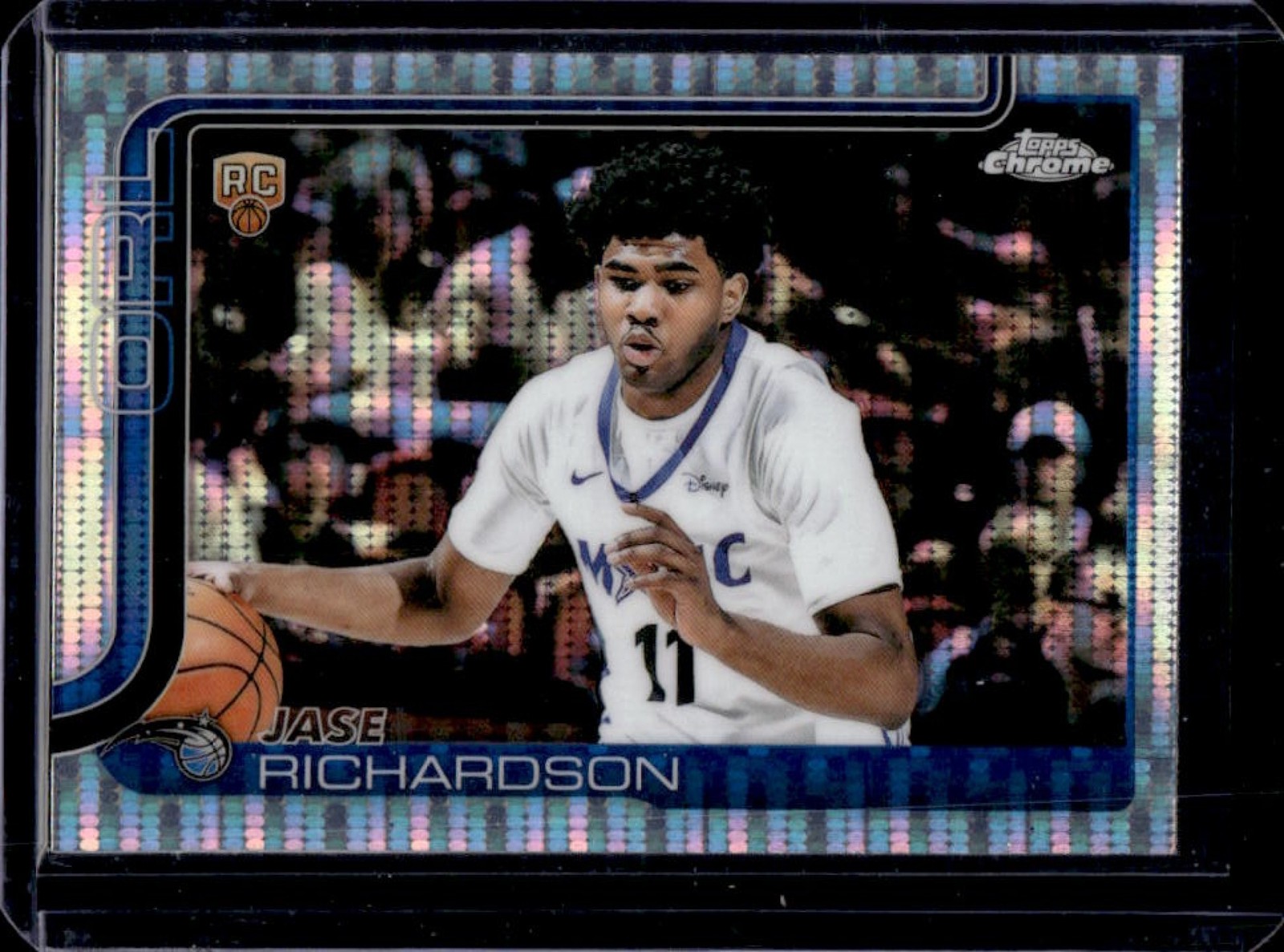 2025-26 Topps Chrome Jase Richardson RC Pulsar Refractor Rookie #275 Magic