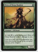 Elves of Deep Shadow Duel Decks: Izzet vs. Golgari 47 C MP MTG