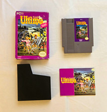 Ultima: Exodus (Nintendo NES, 1989) Boxed with Manual & Sleeve - Missing Map