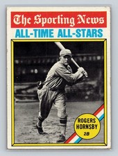 1976 Topps #342 Rogers Hornsby St. Louis Cardinals