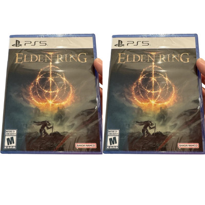 2 Pack Elden Ring Sony PlayStation 5 PS5 Game Action RPG Fantasy Adventure