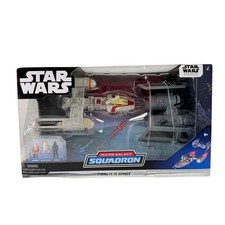 Star Wars Micro Galaxy Squadron Y-Wing vs TIE Bomber Jazwares Starship Set New