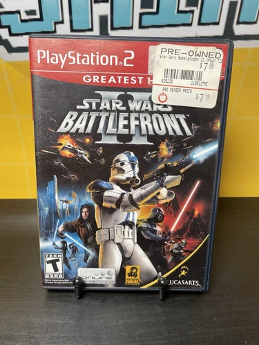 Star Wars: Battlefront II (PlayStation 2, 2005) Greatest Hits