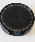 Vintage Playstation Drink Coaster Set of 4 Employee Gift Promo Swag