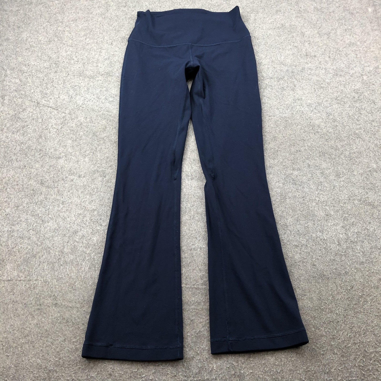 Lululemon Pants Womens 6 Navy Blue Groove Flare Yoga Athletic Activewear Gym