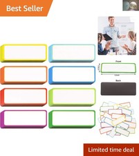 40 Pcs Magnetic Dry Erase Labels Versatile Reusable Name Tags for Crafting