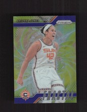 2024 Panini Prizm WNBA #9 Brionna Jones Fractal Prizms Blue #/49