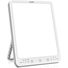 Light Therapy Lamp - 10000 Lux Therapy Lights, 3 Timing & Mode Happy Lamp, To...