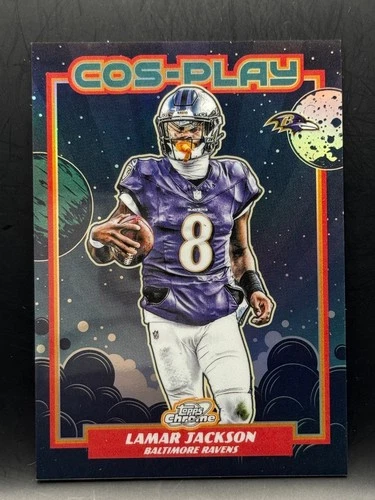 2025 Topps Cosmic Chrome Lamar Jackson Base (RAW)