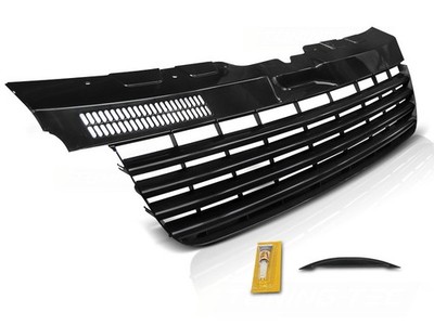 Sportgrill / Kühlergrill passend für VW T5 03-09 Hochglanz schwarz