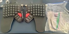 ZSA Moonlander Mark I - Black / Cherry MX Blu...