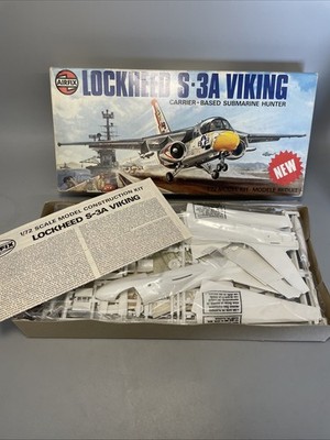 Airfix Lockheed S-3A Viking Modellbausatz 1:72 Flugzeugmodell OVP 05014-4 #8