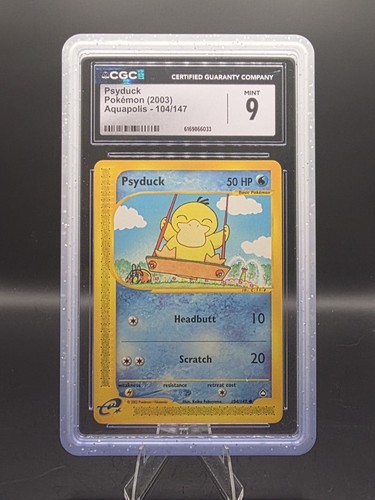 Psyduck graded CGC 9 for sale on eBay