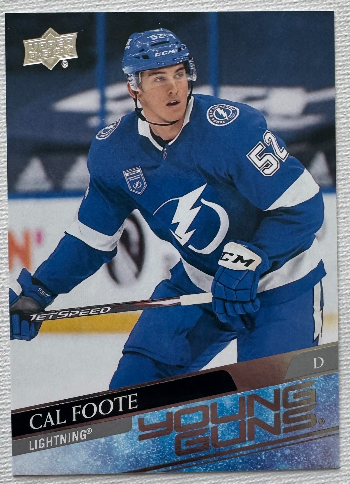 2020-21 Upper Deck Cal Foote Young Guns #476 UD Series 2 Rookie